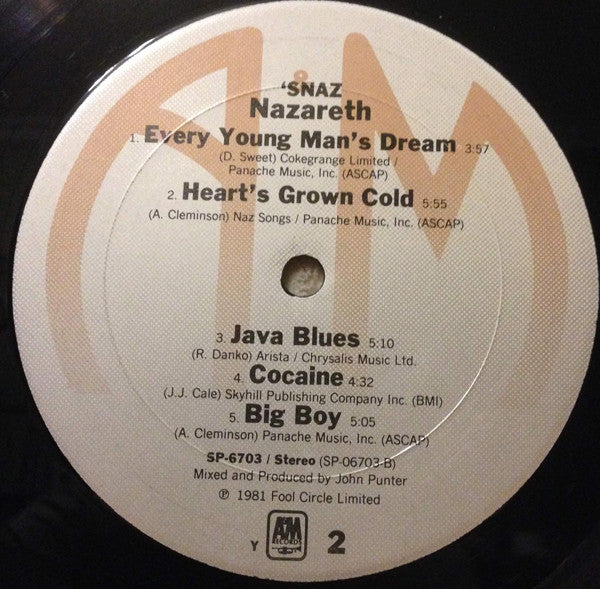 Nazareth - 'Snaz