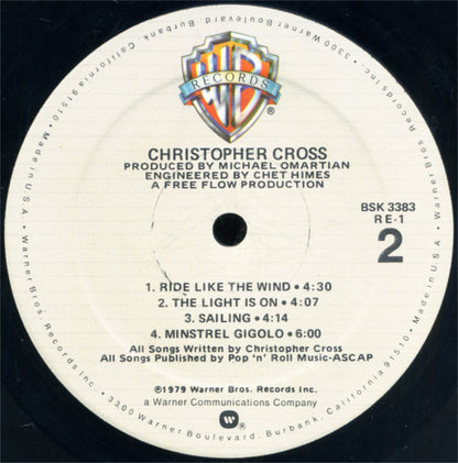 Christopher Cross - secondary