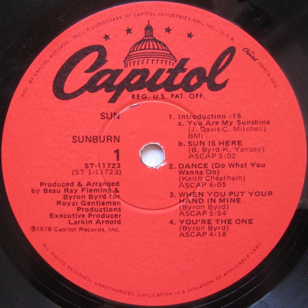 Sunburn - secondary