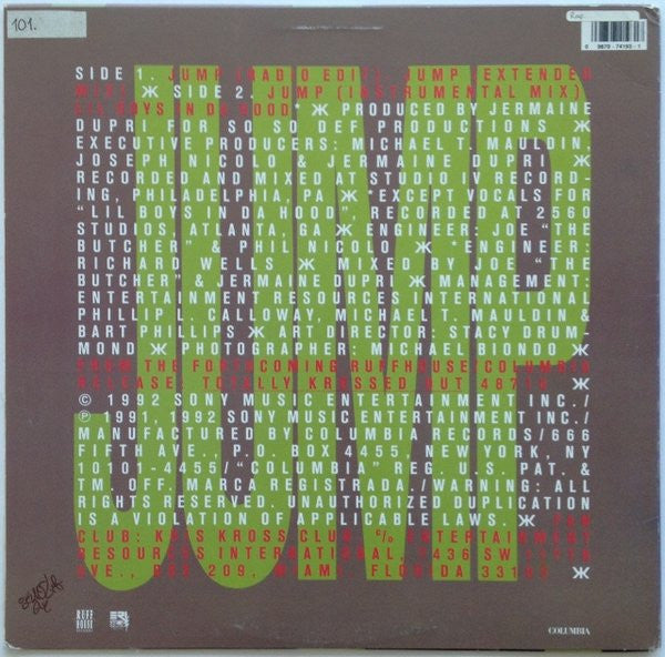 12" Single: Kris Kross - Jump