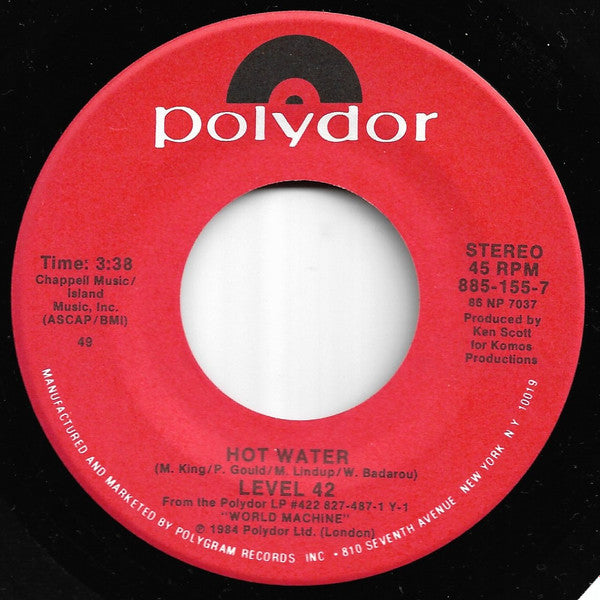 Hot Water - secondary