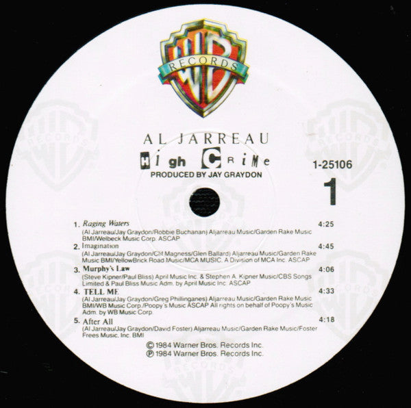 Al Jarreau - High Crime
