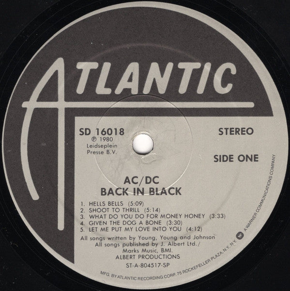 Back In Black - secondary