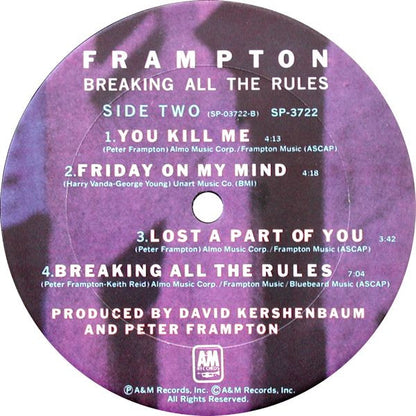 Peter Frampton - Breaking All The Rules