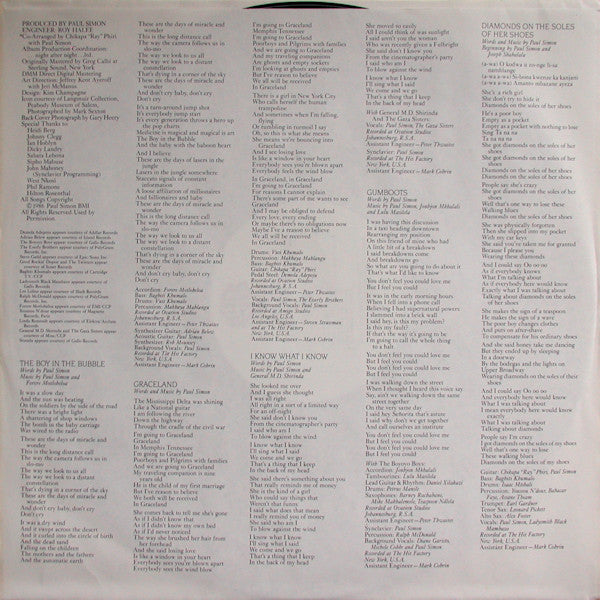 Graceland - secondary