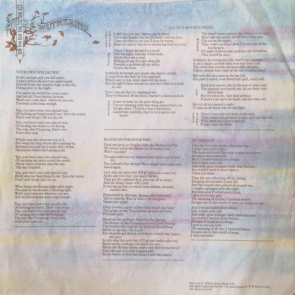 Wind & Wuthering - secondary