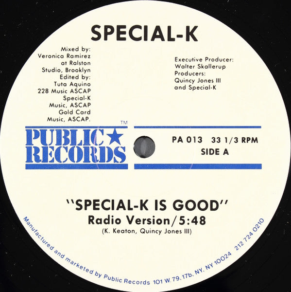 Special-K Is Good / Let's Rock - secondary