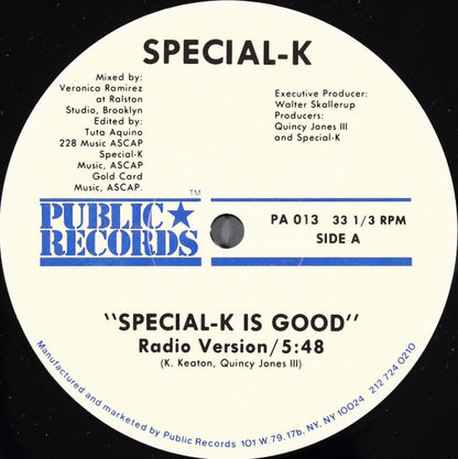 Special-K Is Good / Let's Rock - secondary