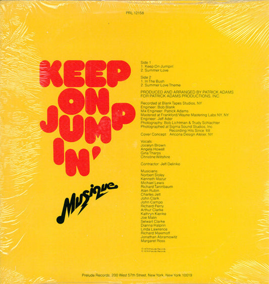 Keep On Jumpin' - secondary