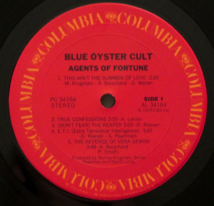 Blue Öyster Cult - Agents Of Fortune