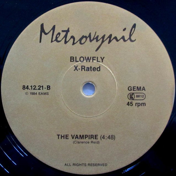 Blowfly - X-Rated - Business Deal / The Vampire