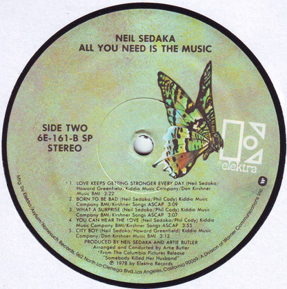 Neil Sedaka - All You Need Is The Music