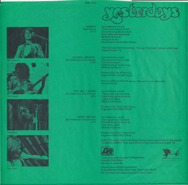 Yesterdays - secondary