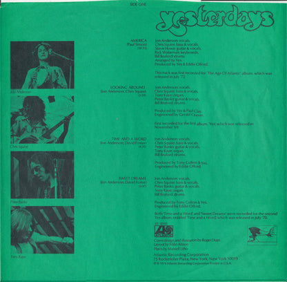 Yesterdays - secondary
