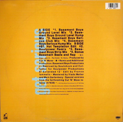 12" Single: Cut 'N' Move - Get Serious