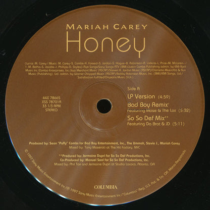 LP: Mariah Carey - Honey
