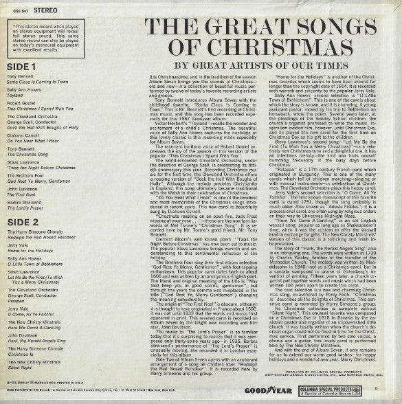 Various - The Great Songs Of Christmas - Album Seven