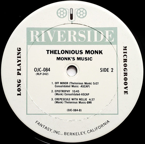 Monk's Music - secondary
