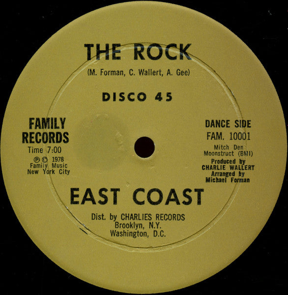 12": East Coast - The Rock