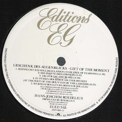 Geschenk Des Augenblicks · Gift Of The Moment - secondary