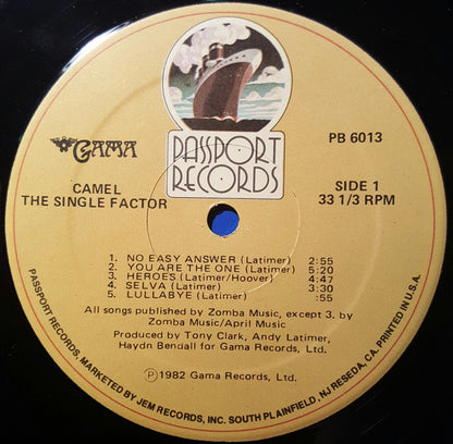 Camel - The Single Factor
