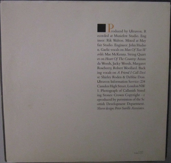 Lament - secondary