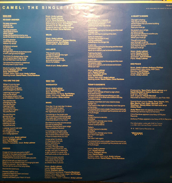 Camel - The Single Factor