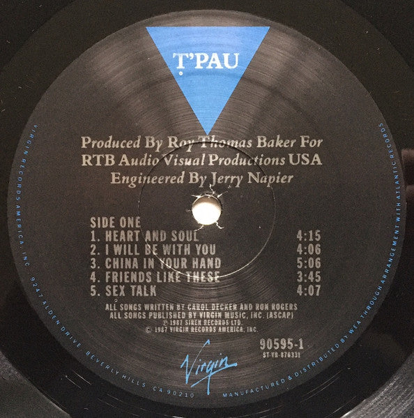 T'Pau - secondary