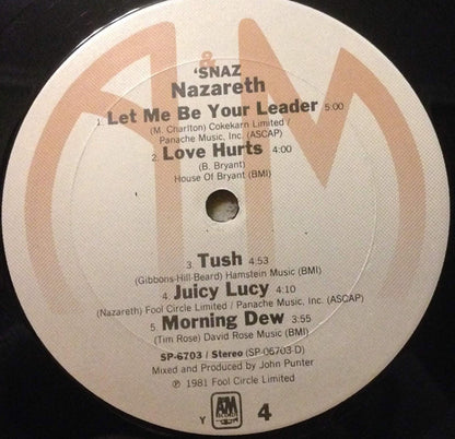 Nazareth - 'Snaz