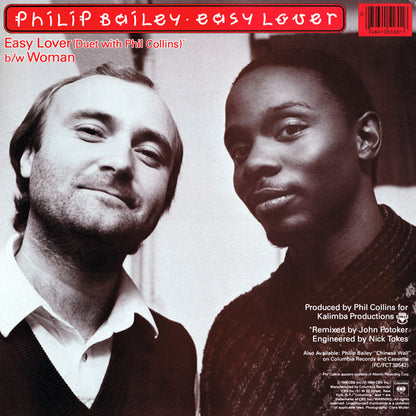 Easy Lover (Extended Dance Remix) b/w Woman - secondary