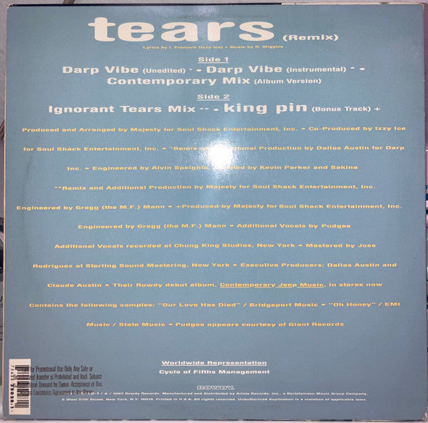 12": Da King & I - Tears (Remix)