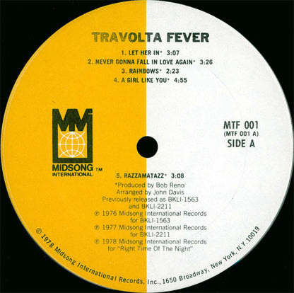 Travolta Fever - secondary