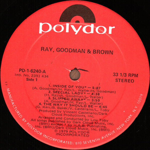 Ray, Goodman & Brown - secondary