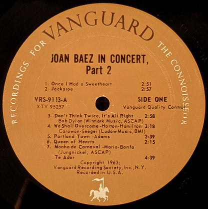 Joan Baez - In Concert Part 2