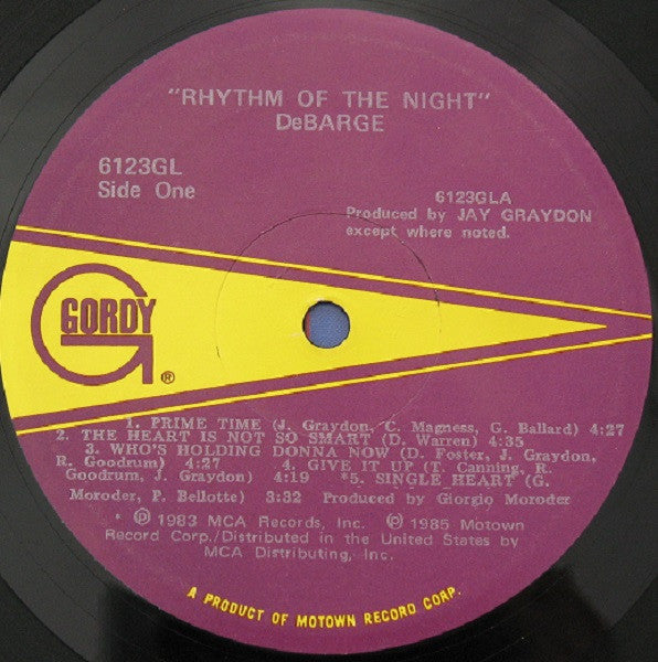 Rhythm Of The Night - secondary