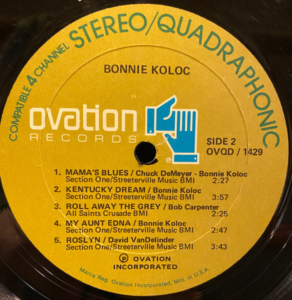 Bonnie Koloc - secondary