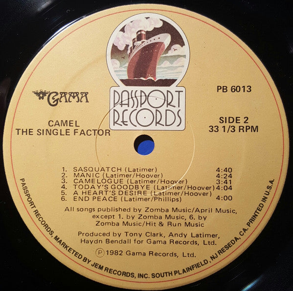 Camel - The Single Factor