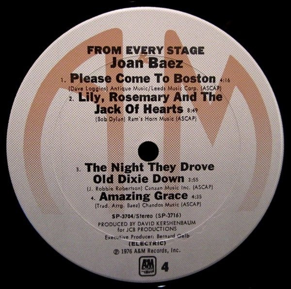 Joan Baez - From Every Stage