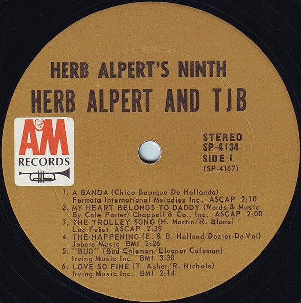 Herb Alpert & The Tijuana Brass - Herb Alpert's Ninth