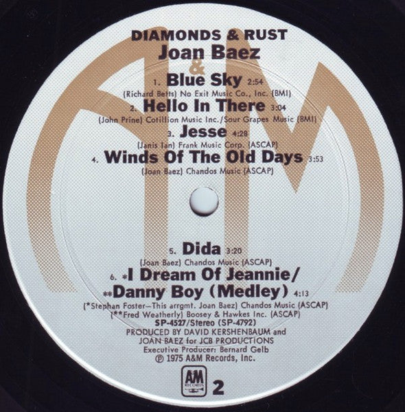 Diamonds & Rust - secondary
