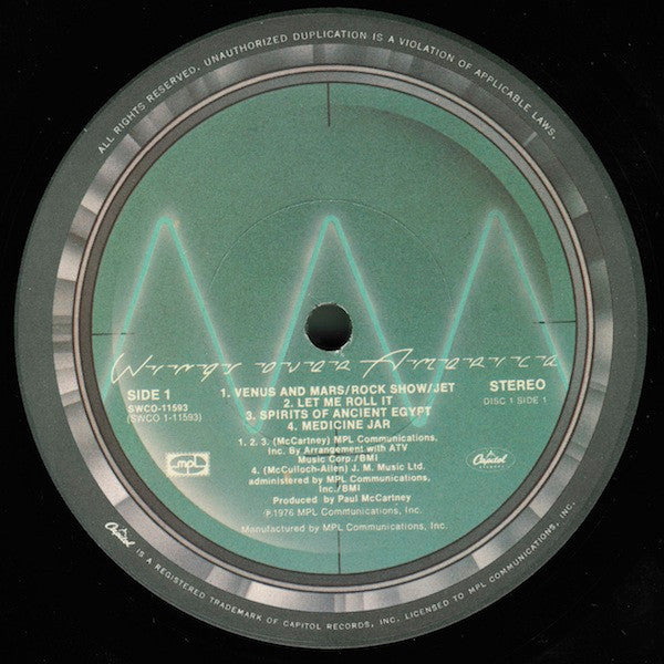 Wings Over America - secondary