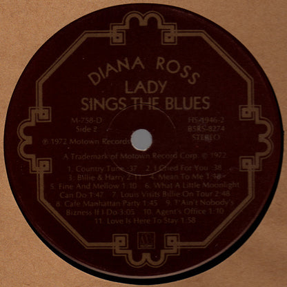 Diana Ross - Lady Sings The Blues (Original Motion Picture Soundtrack)