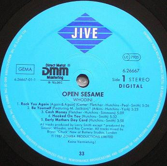 Whodini - Open Sesame