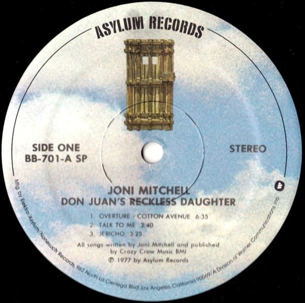 Joni Mitchell - Don Juan's Reckless Daughter