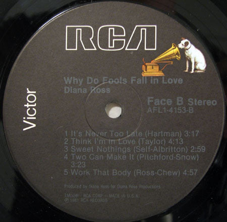 Why Do Fools Fall In Love - secondary
