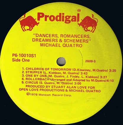Michael Quatro - Dancers, Romancers, Dreamers & Schemers