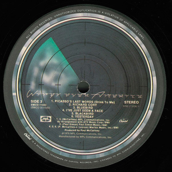 Wings Over America - secondary