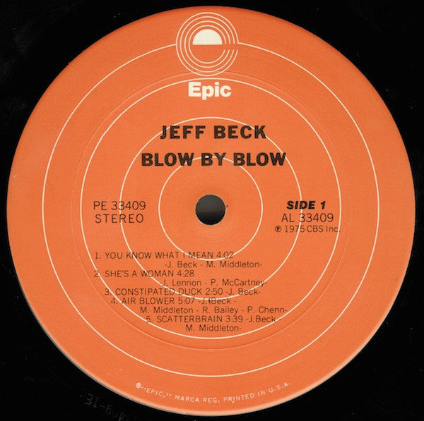 Blow By Blow - secondary