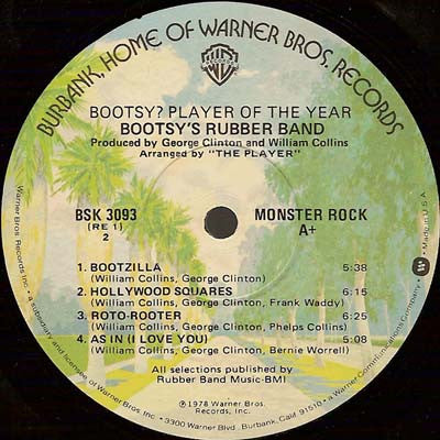 Bootsy? Player Of The Year - secondary