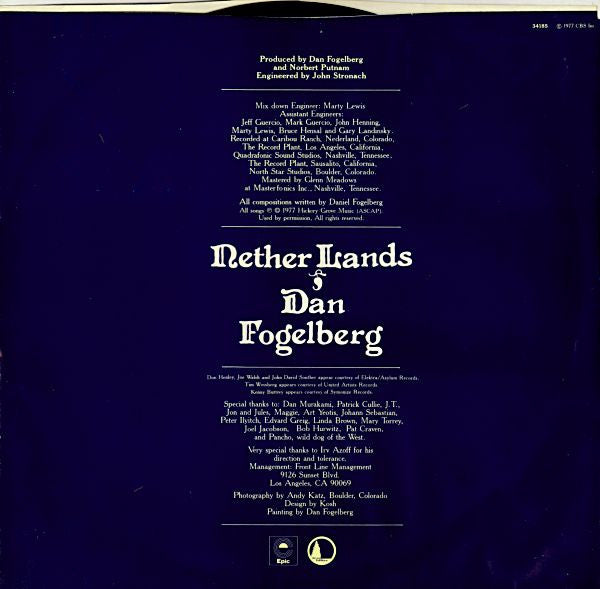 Dan Fogelberg - Nether Lands